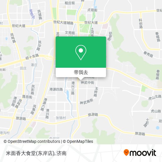 米面香大食堂(东岸店)地图