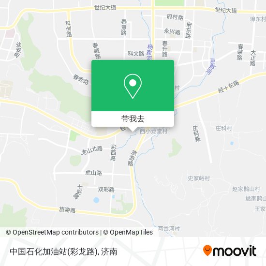 中国石化加油站(彩龙路)地图