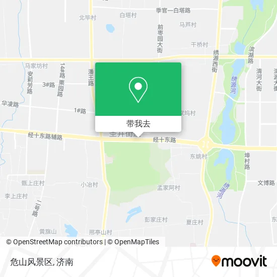 危山风景区地图