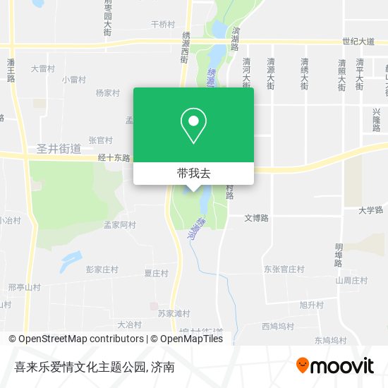 喜来乐爱情文化主题公园地图