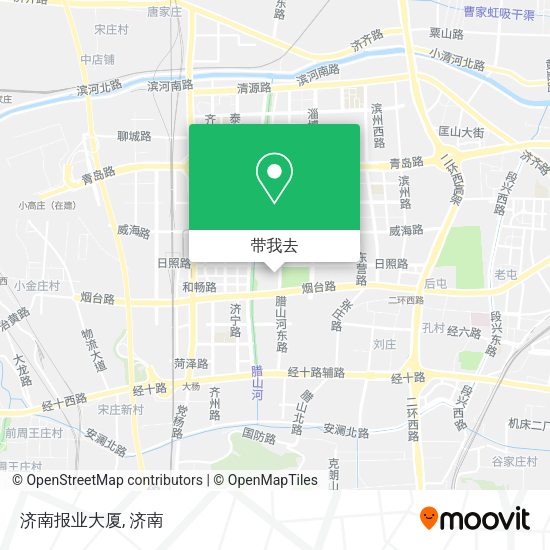 济南报业大厦地图