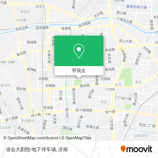 省会大剧院-地下停车场地图