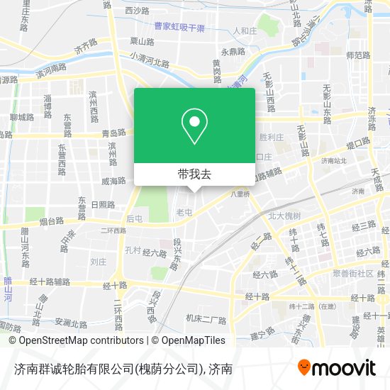济南群诚轮胎有限公司(槐荫分公司)地图