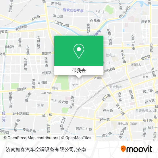 济南如春汽车空调设备有限公司地图