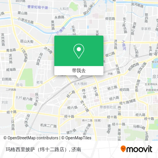 玛格西里披萨（纬十二路店）地图