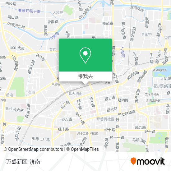 万盛新区地图