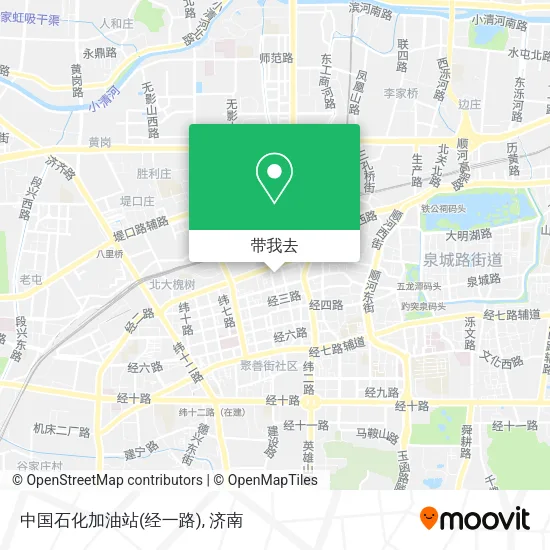 中国石化加油站(经一路)地图