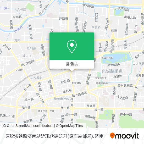 原胶济铁路济南站近现代建筑群(原车站邮局)地图