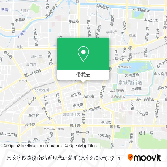 原胶济铁路济南站近现代建筑群(原车站邮局)地图