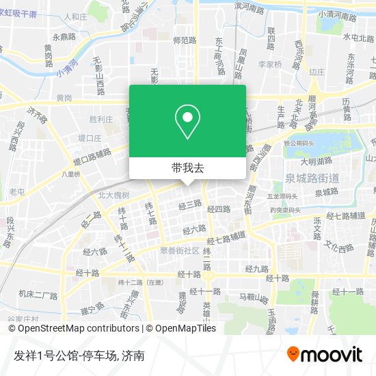发祥1号公馆-停车场地图