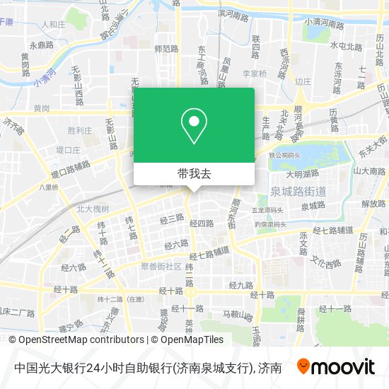 中国光大银行24小时自助银行(济南泉城支行)地图