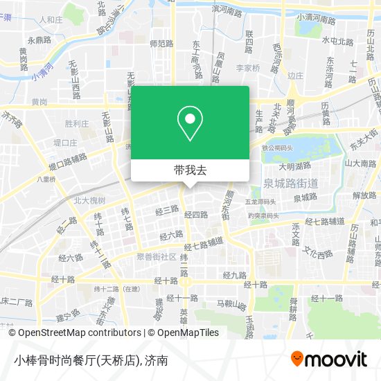 小棒骨时尚餐厅(天桥店)地图