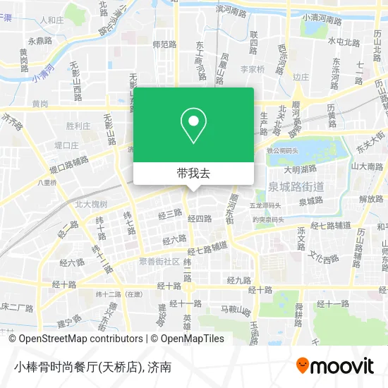 小棒骨时尚餐厅(天桥店)地图