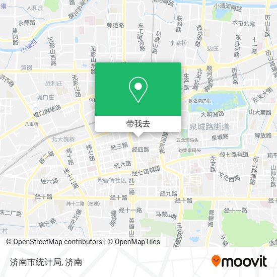 济南市统计局地图