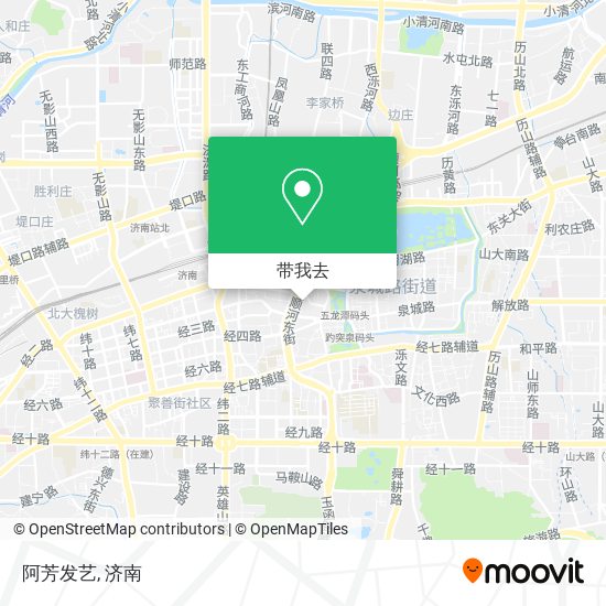 阿芳发艺地图