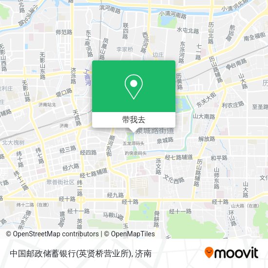 中国邮政储蓄银行(英贤桥营业所)地图