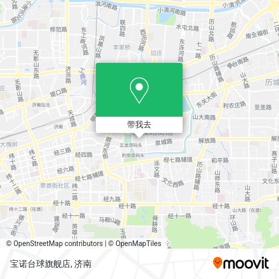 宝诺台球旗舰店地图