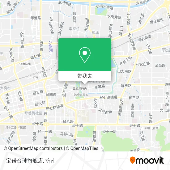 宝诺台球旗舰店地图