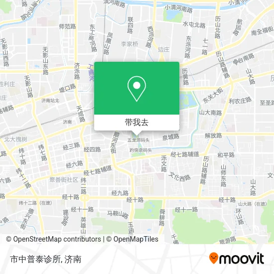 市中普泰诊所地图