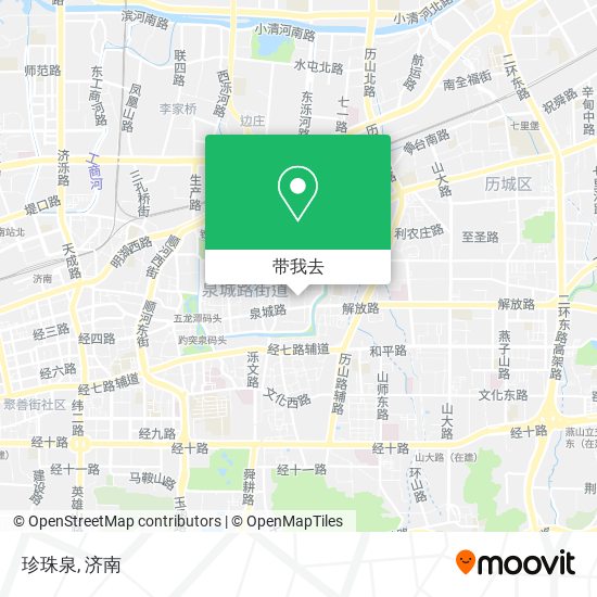 珍珠泉地图