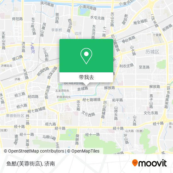 鱼酷(芙蓉街店)地图