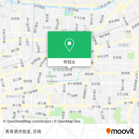 勇青酒水批发地图