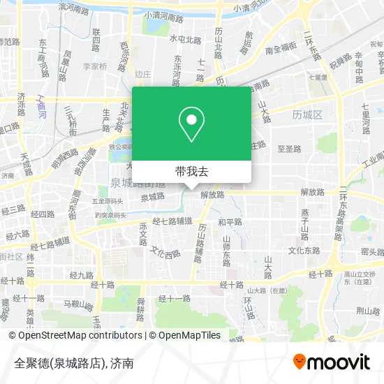 全聚德(泉城路店)地图