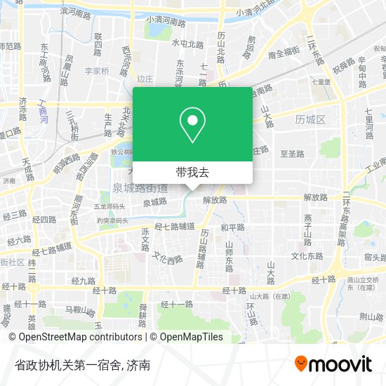 省政协机关第一宿舍地图
