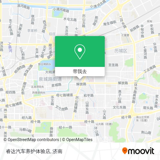 睿达汽车养护体验店地图