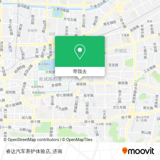 睿达汽车养护体验店地图
