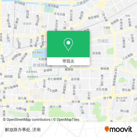 解放路办事处地图