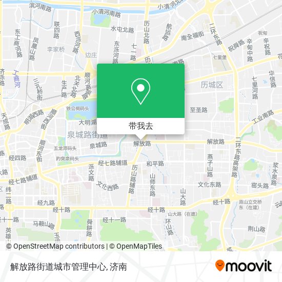 解放路街道城市管理中心地图