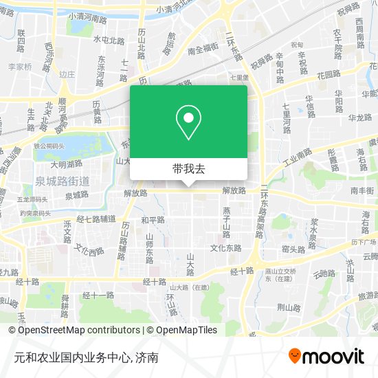 元和农业国内业务中心地图