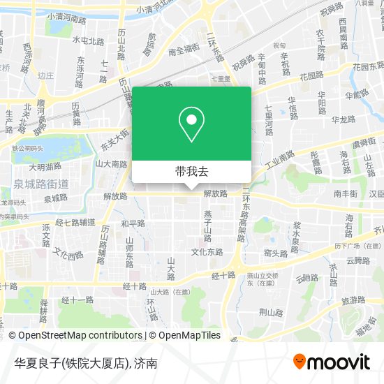 华夏良子(铁院大厦店)地图