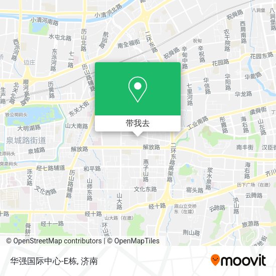 华强国际中心-E栋地图