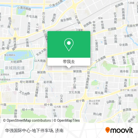 华强国际中心-地下停车场地图