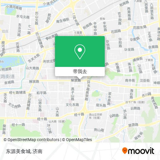 东源美食城地图