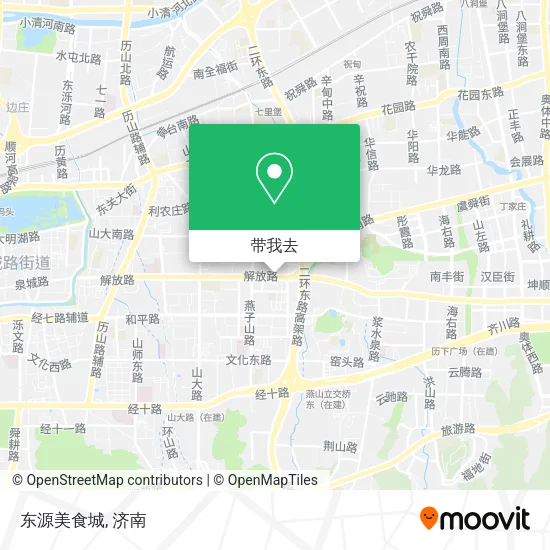 东源美食城地图