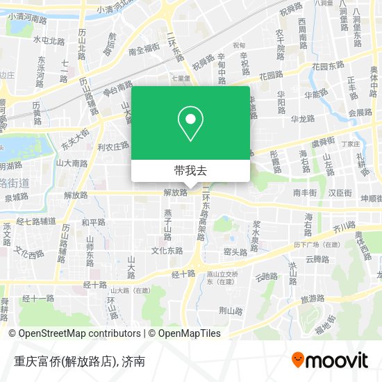重庆富侨(解放路店)地图