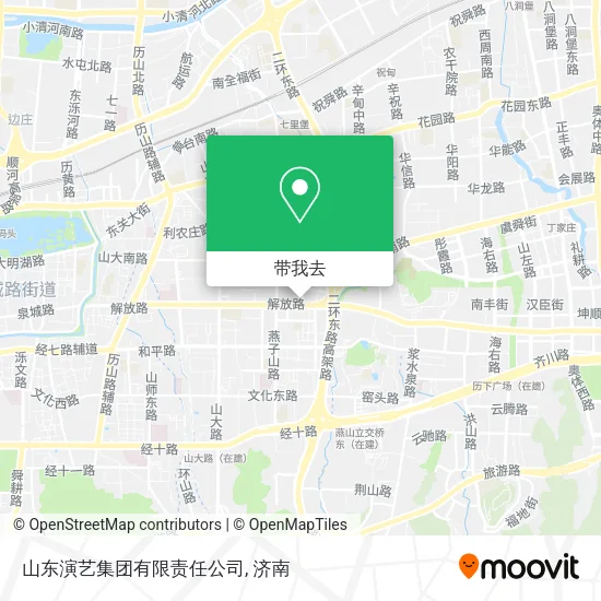 山东演艺集团有限责任公司地图