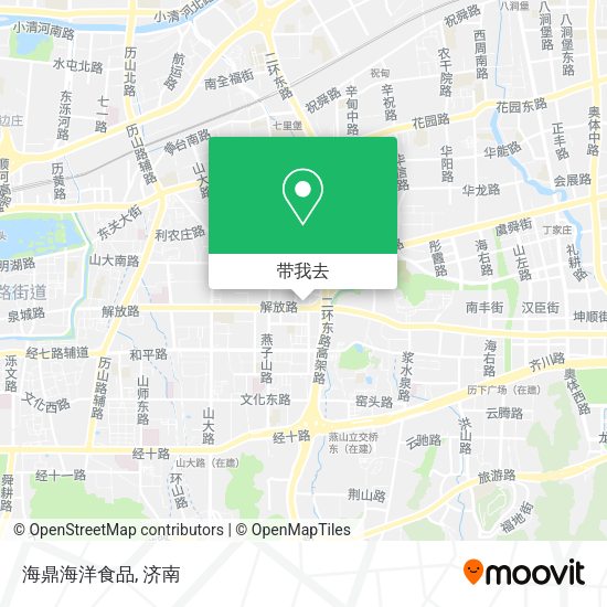 海鼎海洋食品地图