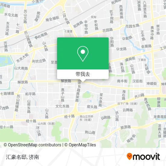汇豪名邸地图
