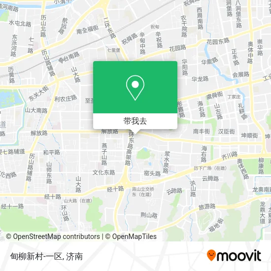 甸柳新村-一区地图