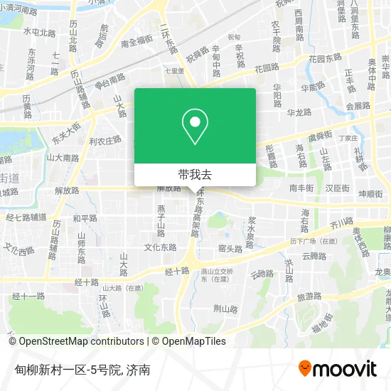甸柳新村一区-5号院地图