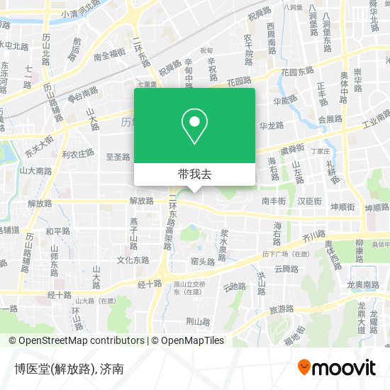 博医堂(解放路)地图