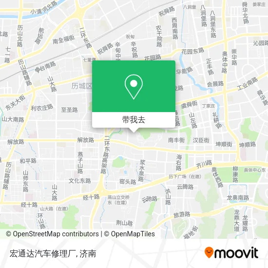 宏通达汽车修理厂地图