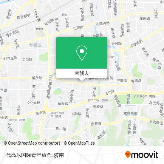 代高乐国际青年旅舍地图