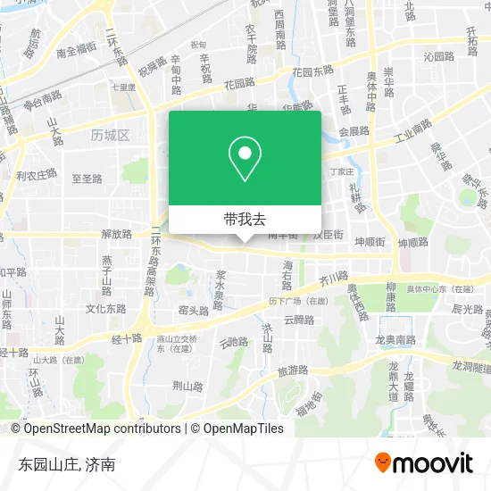 东园山庄地图