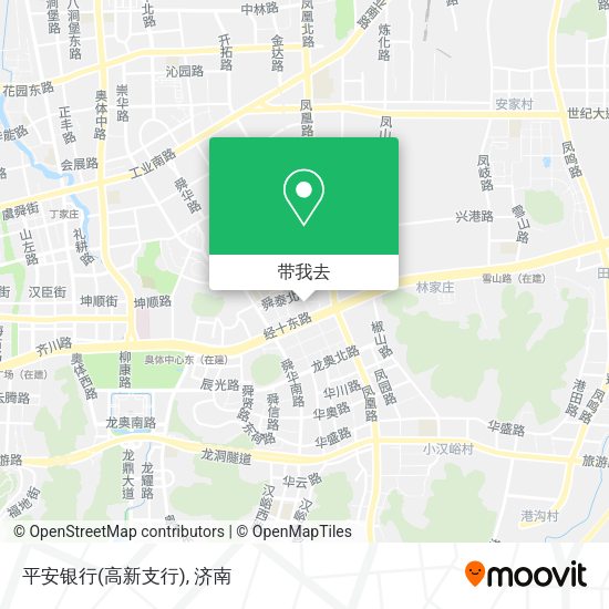 平安银行(高新支行)地图