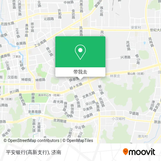 平安银行(高新支行)地图